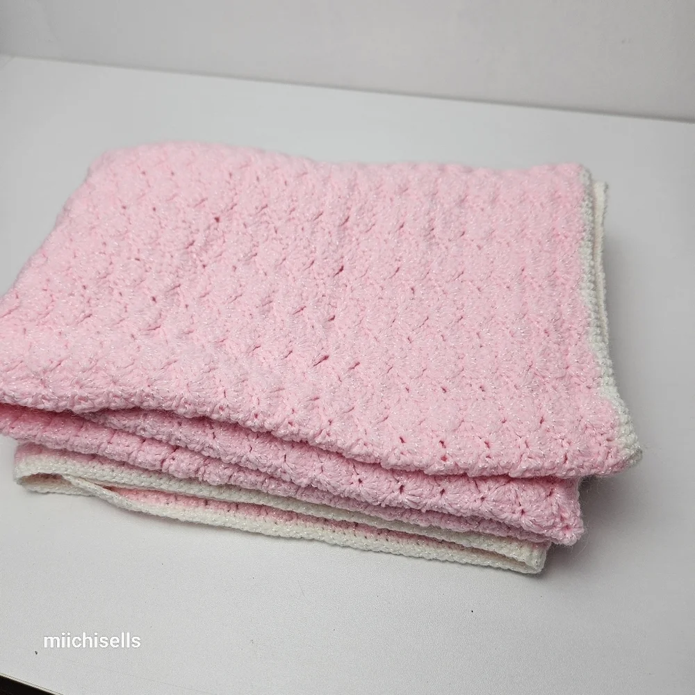 Handmade Baby Blanket Crochet Throw